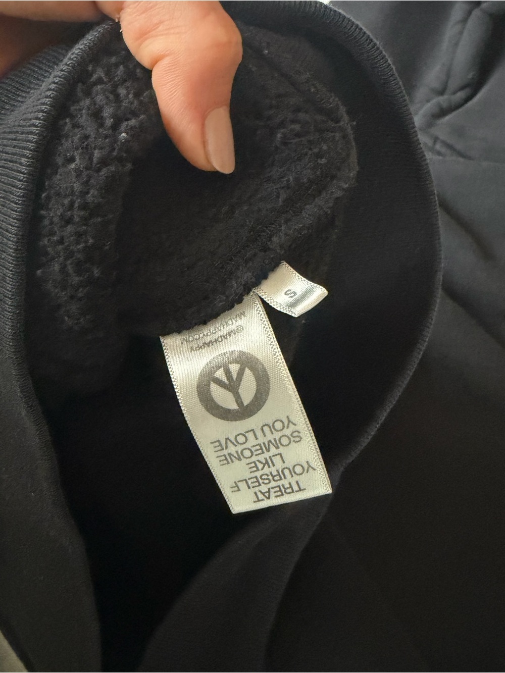 Madhappy Black Pullover Puffer Hoodie - Picture 4 of 4